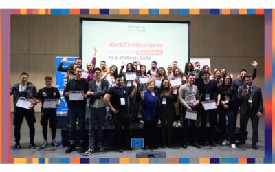 ENTREPRENEDU PROJECT ASSEMBLED SUSTAINABILITY INNOVATORS IN SOFIA, BULGARIA FOR THE FINAL HACKTHEBUSINESS EVENT